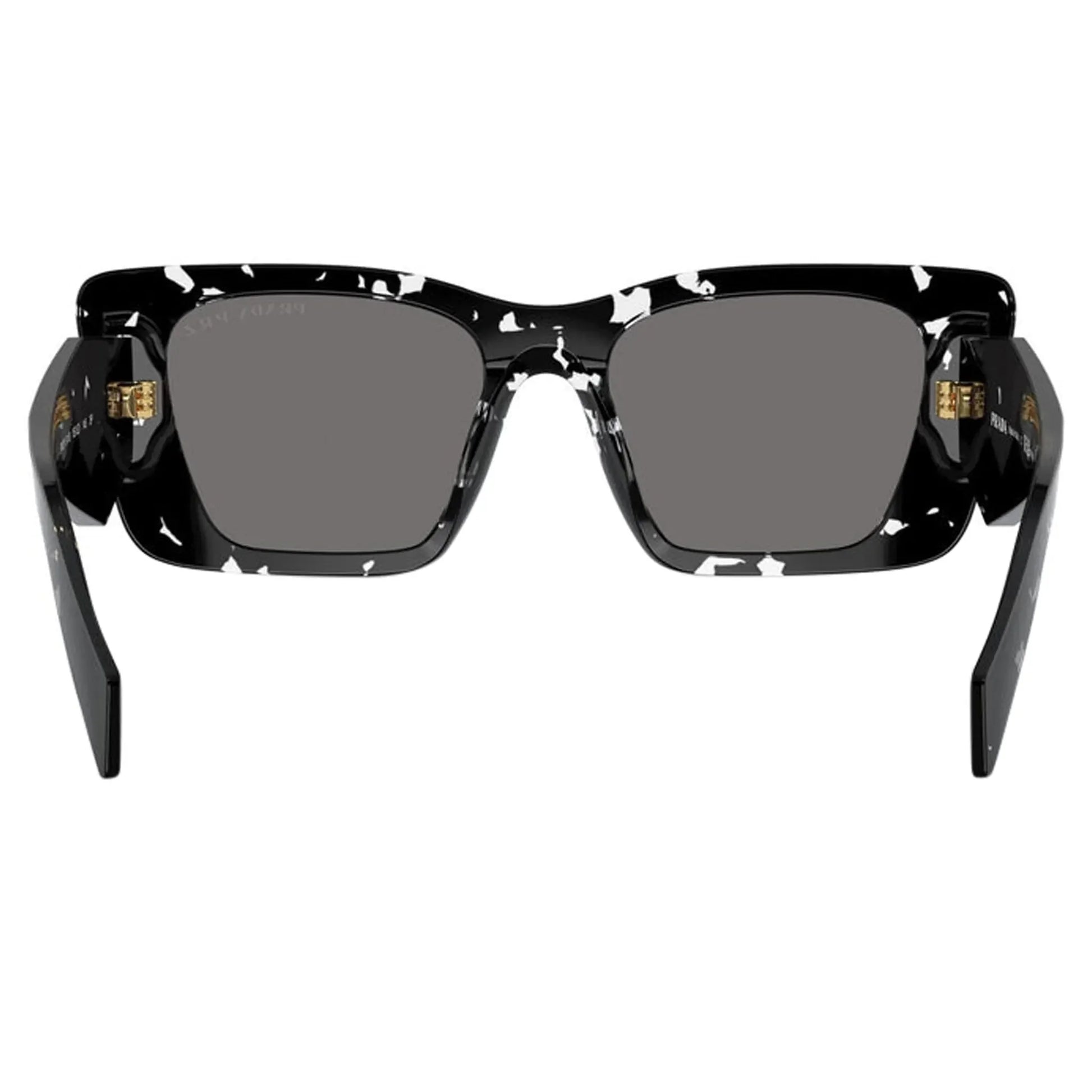 Prada PR 08YS 15S5Z1 Black Crystal Tortoise Polarised Sunglasses