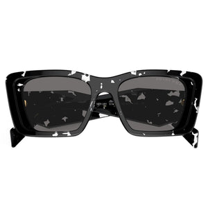 Prada PR 08YS 15S5Z1 Black Crystal Tortoise Polarised Sunglasses