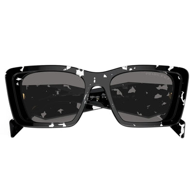Prada PR 08YS 15S5Z1 Black Crystal Tortoise Polarised Sunglasses