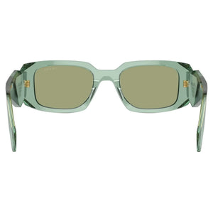 Prada PR 17WS 11R10E Transparent Sage Sunglasses