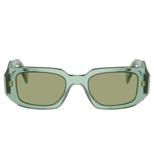 Prada PR 17WS 11R10E Transparent Sage Sunglasses