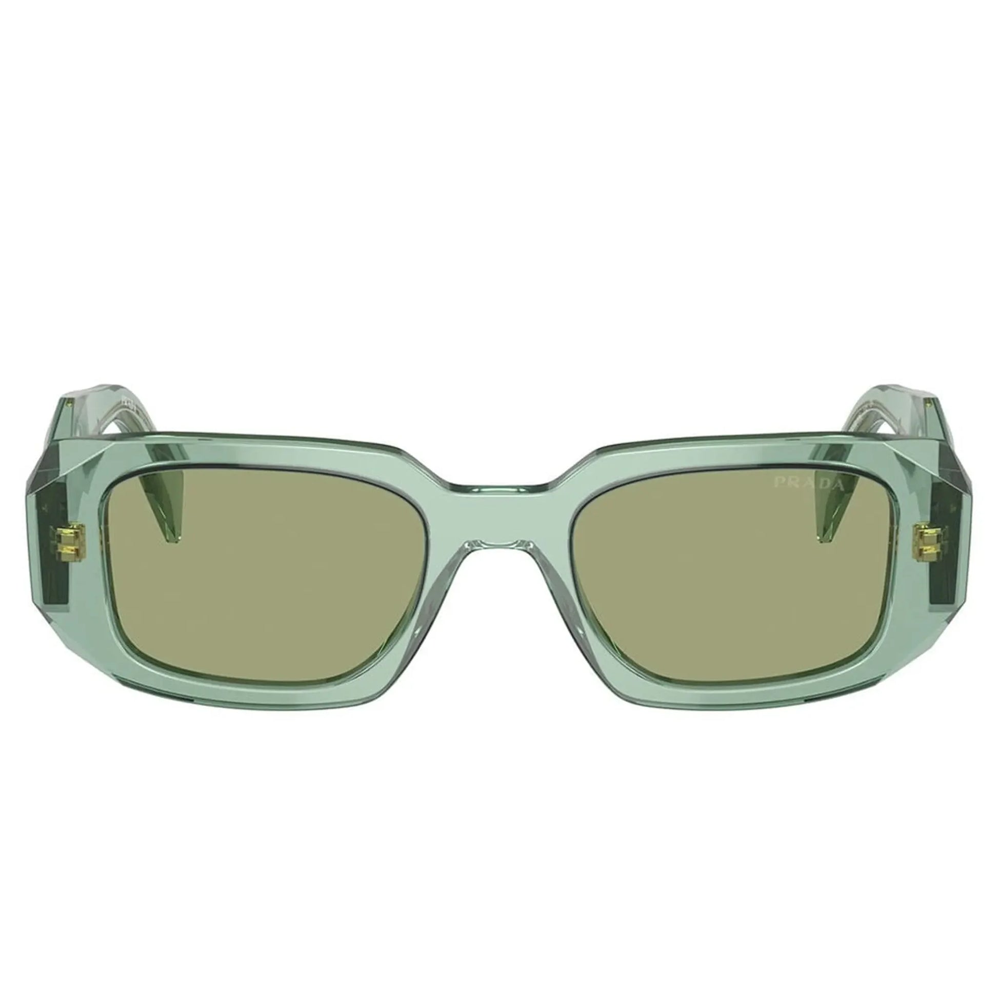 Prada PR 17WS 11R10E Transparent Sage Sunglasses