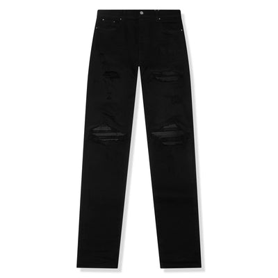 Preloved - Amiri MX1 Black Patch Jeans