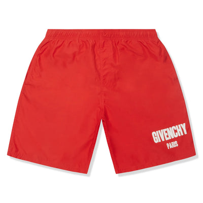 Preloved - Givenchy Paris Red Board Shorts