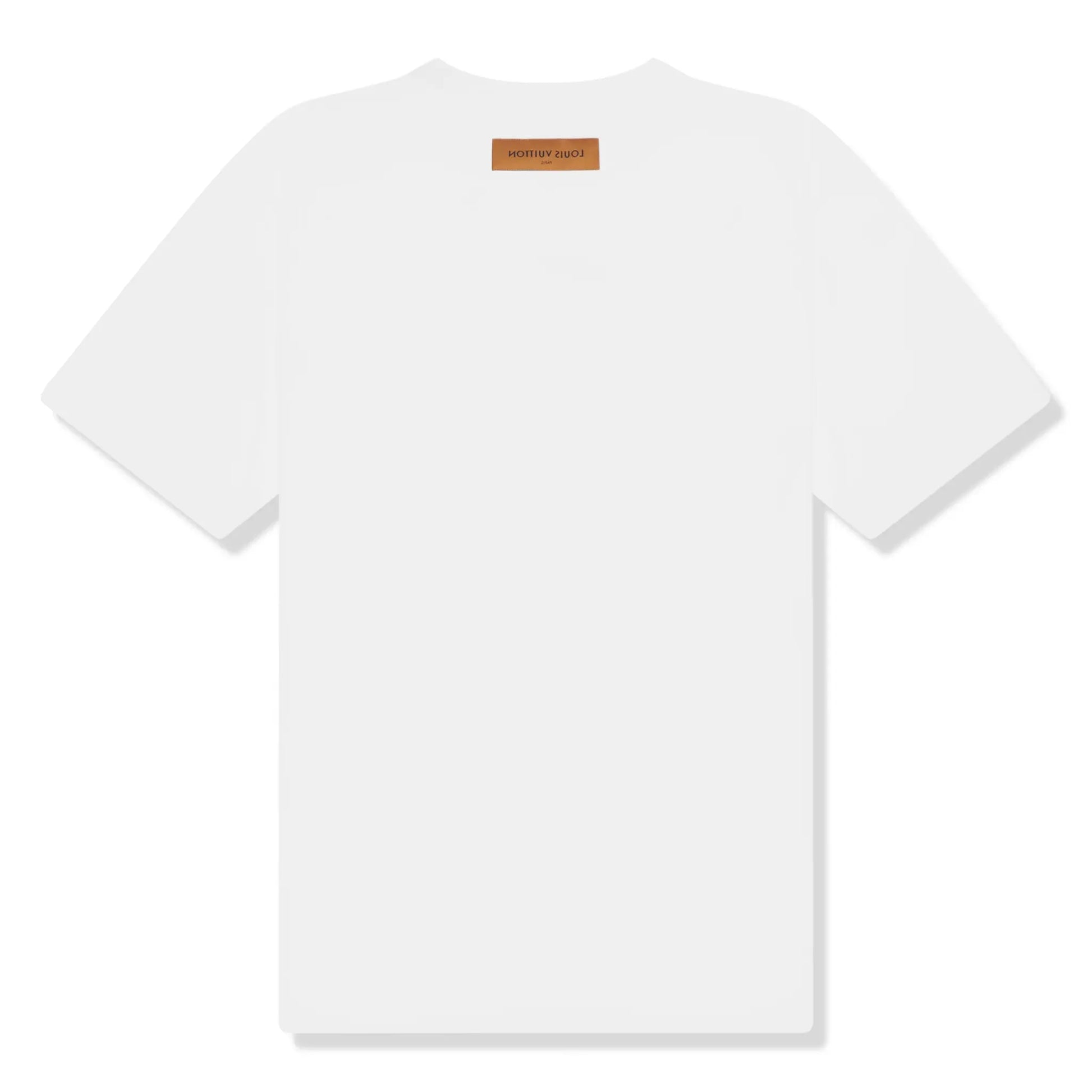 Preloved - Louis Vuitton Monogram Printed Multi White T Shirt
