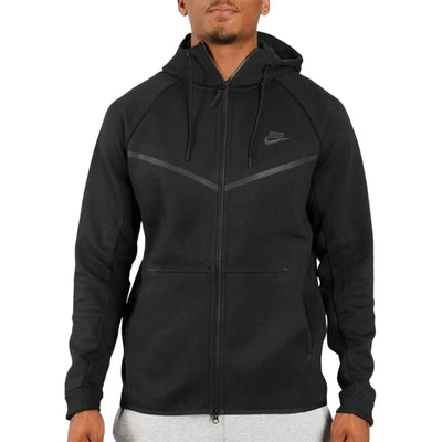 Preloved - Nike Tech Fleece Black Hoodie