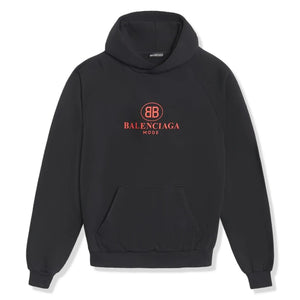 Preloved - Balenciaga BB Mode Black Hoodie