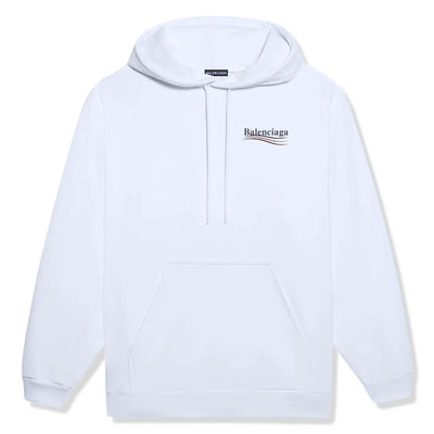 Preloved - Balenciaga Political Campaign Logo White Hoodie