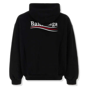 Preloved - Balenciaga Political Logo Black Hoodie