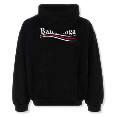 Preloved - Balenciaga Political Logo Black Hoodie
