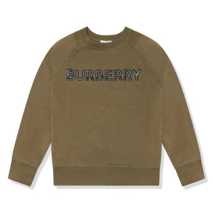 Preloved - Burberry Kids Green Sweatshirt