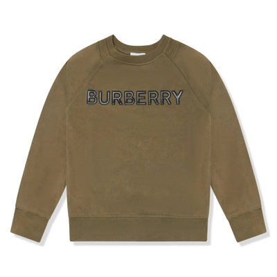 Preloved - Burberry Kids Green Sweatshirt