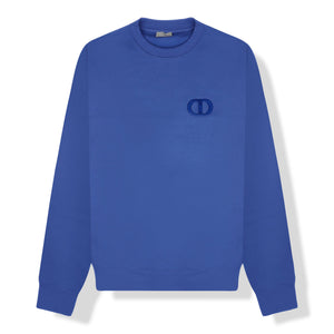 Preloved - Dior CD Icon Electric Blue Sweatshirt