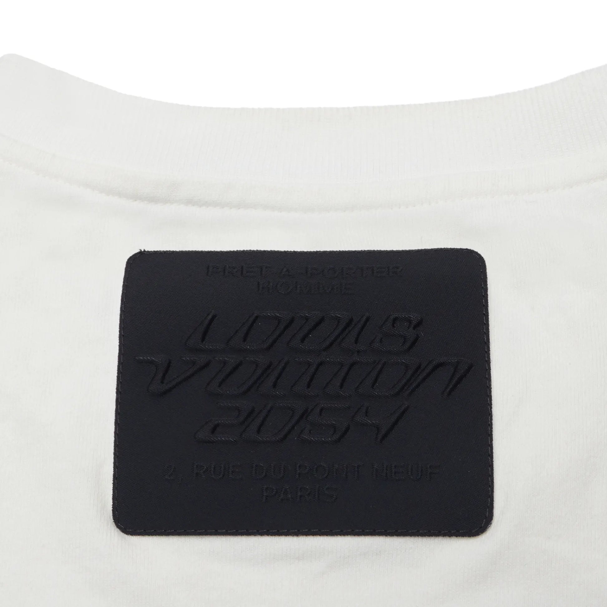Preloved - Louis Vuitton 2054 Planes White T Shirt