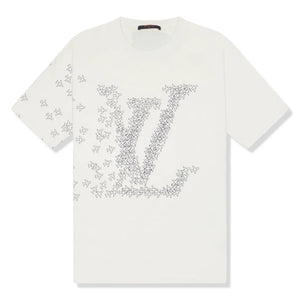 Preloved - Louis Vuitton 2054 Planes White T Shirt