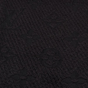 Preloved - Louis Vuitton Logomania Wool Black Scarf