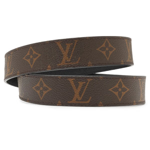 Preloved - Louis Vuitton LV Initiales Monogram 32mm Brown Belt (W)