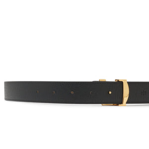 Preloved - Louis Vuitton LV Initiales Monogram 32mm Brown Belt (W)