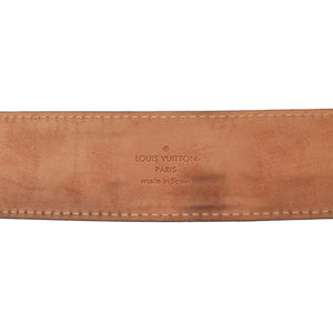 Preloved - Louis Vuitton LV Initiales Monogram 40mm Brown Belt