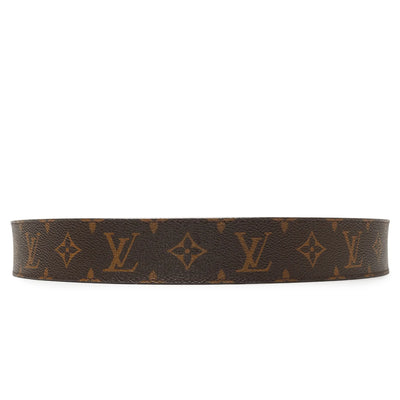 Preloved - Louis Vuitton LV Initiales Monogram 40mm Brown Belt