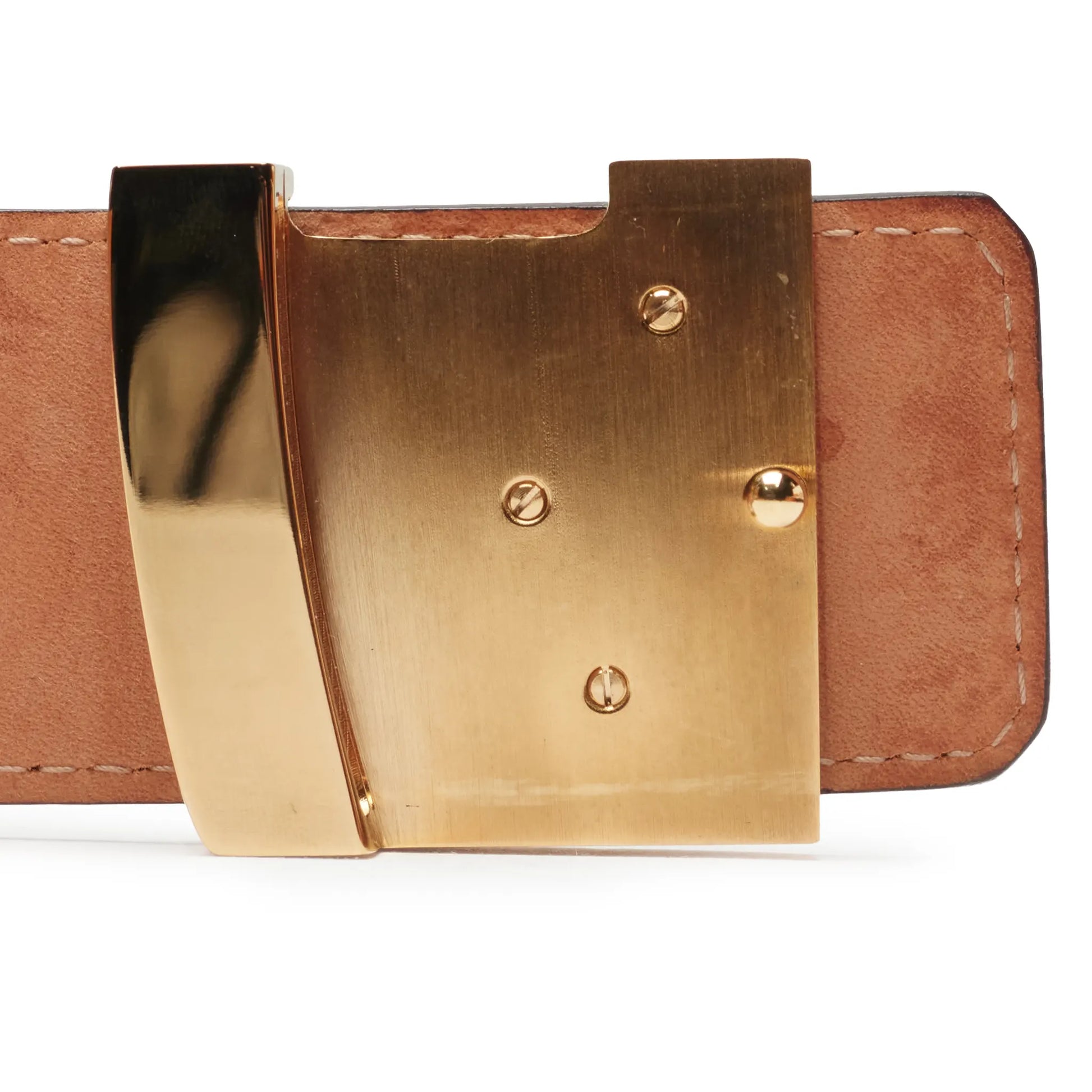 Preloved - Louis Vuitton LV Initiales Monogram 40mm Brown Belt