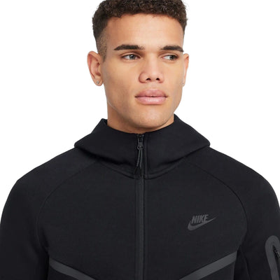 Preloved - Nike Tech Fleece Black Hoodie