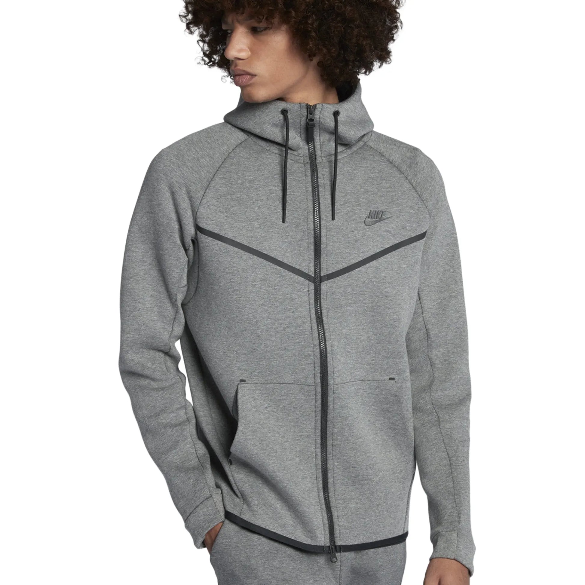 Preloved - Nike Tech Fleece Carbon Heather Grey Tracksuit