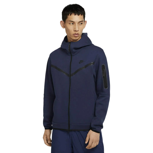 Preloved - Nike Tech Fleece Navy Hoodie