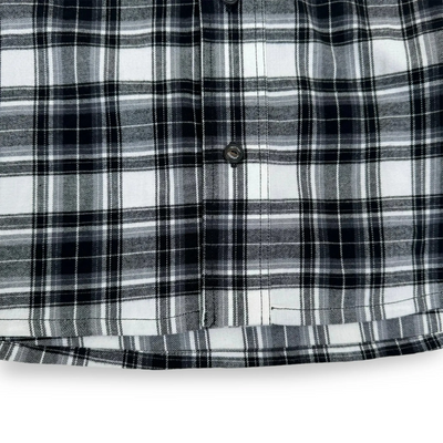 Preloved - Off-White Checked Arrow Black White Shirt