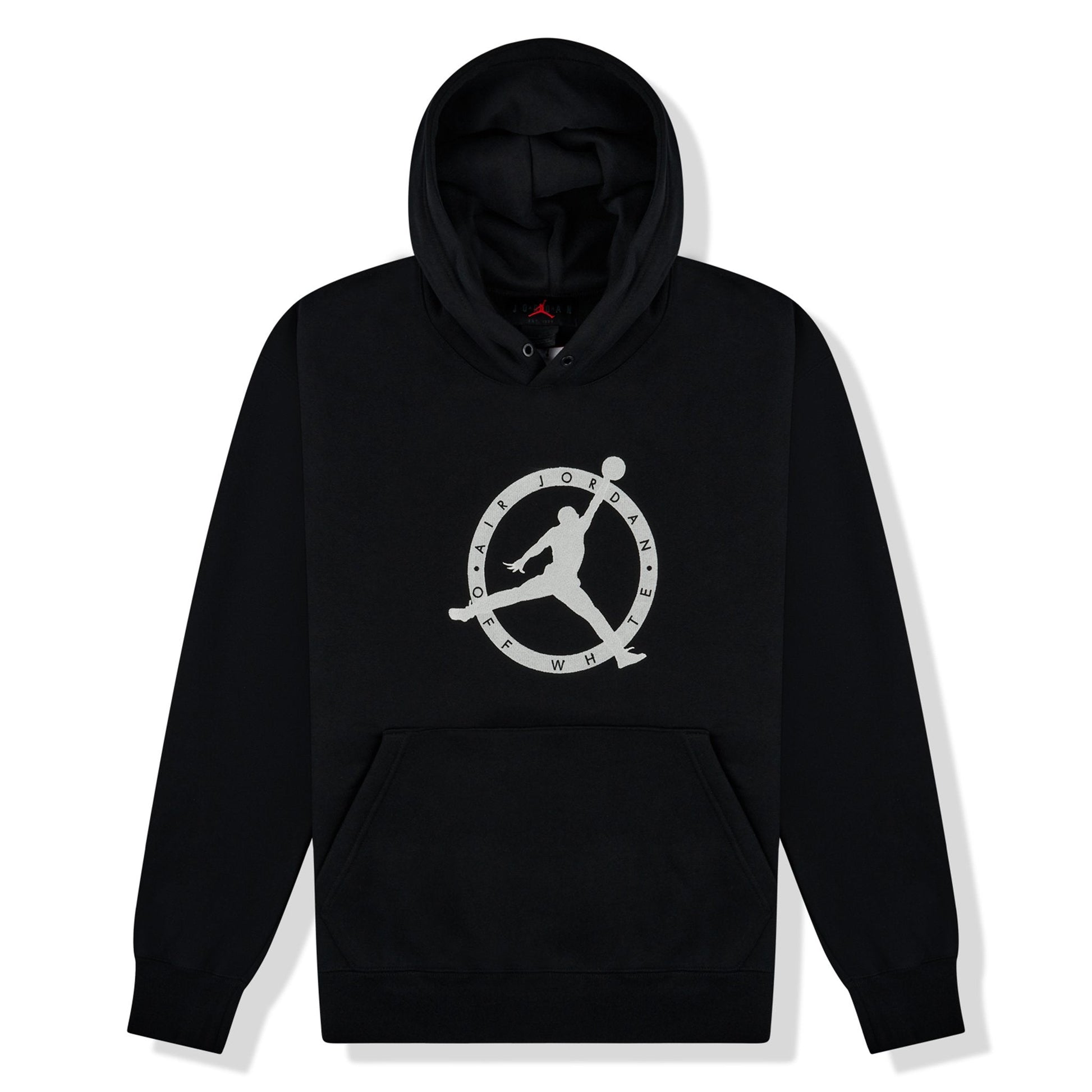 Preloved - Off-White x Jordan Black Hoodie (FW21)