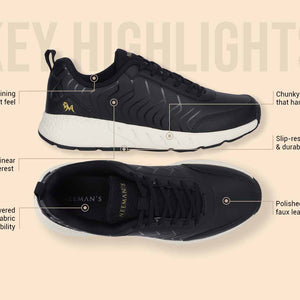 Preppy Kicks : Black