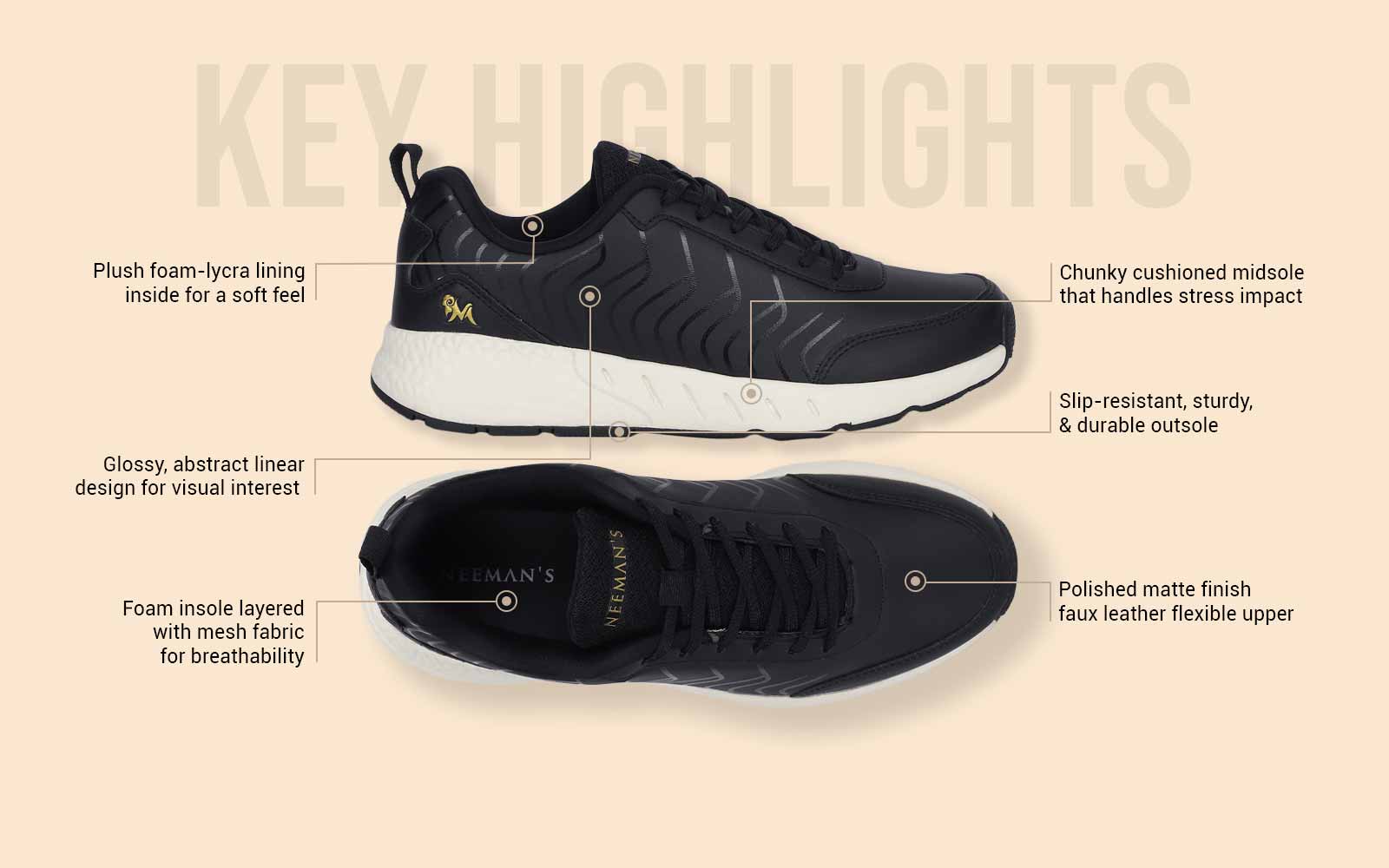 Preppy Kicks : Black