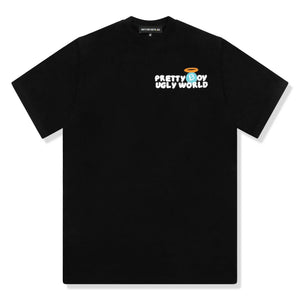Pretty Boy Ugly World Bitcoin Black T-Shirt