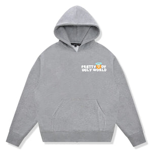 Pretty Boy Ugly World Bitcoin Grey Hoodie