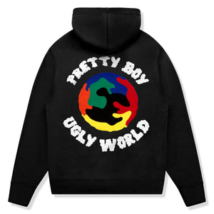 Pretty Boy Ugly World Black Hoodie