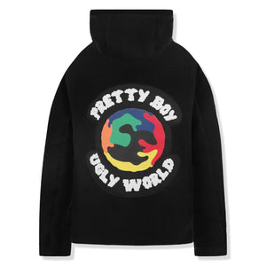 Pretty Boy Ugly World Black Sherpa Jacket