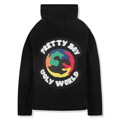 Pretty Boy Ugly World Black Sherpa Jacket