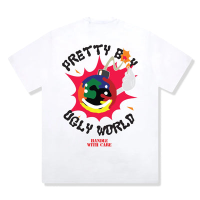 Pretty Boy Ugly World Bomb White T-Shirt