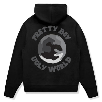 Pretty Boy Ugly World Camo Black Hoodie