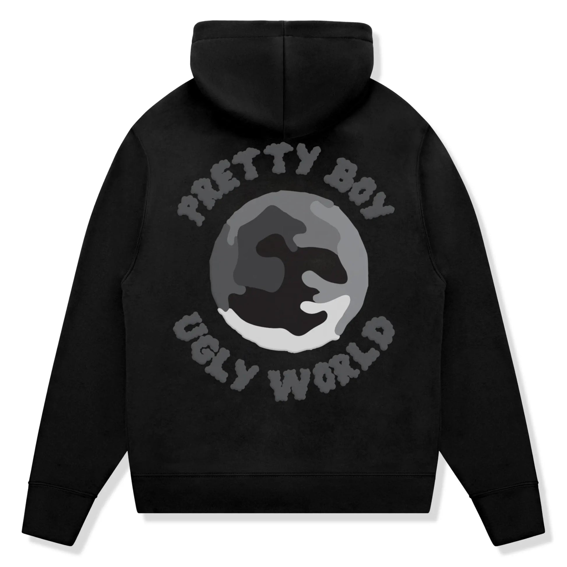 Pretty Boy Ugly World Camo Black Hoodie