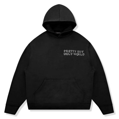 Pretty Boy Ugly World Camo Black Hoodie