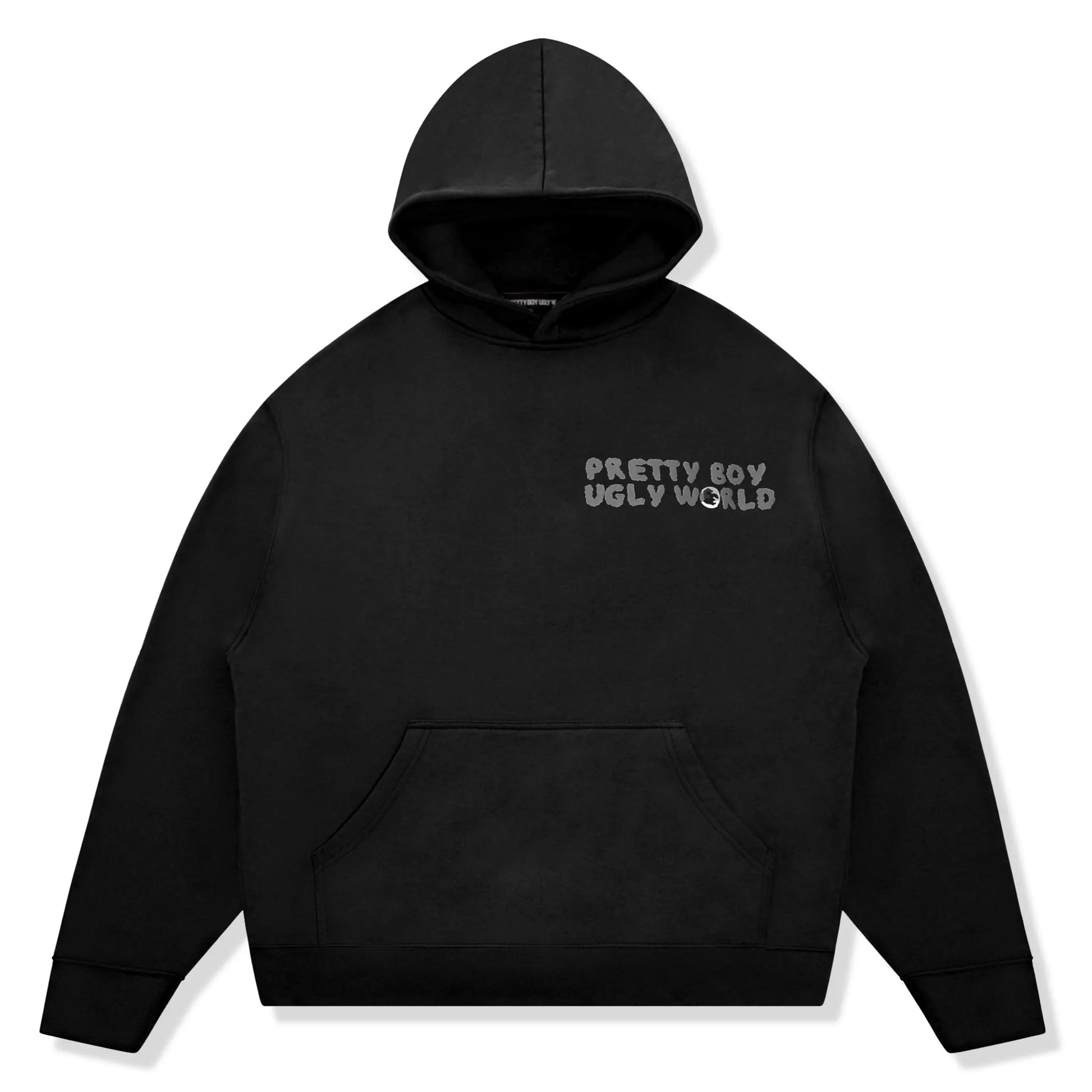 Pretty Boy Ugly World Camo Black Hoodie