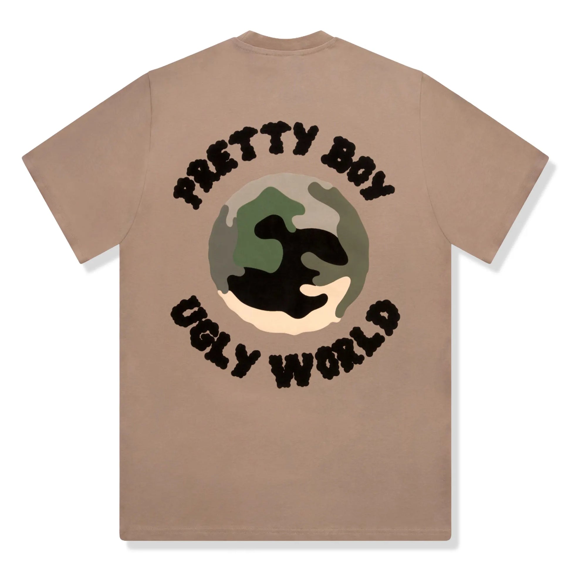 Pretty Boy Ugly World Camo World Mushroom T-Shirt