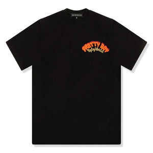 Pretty Boy Ugly World Fire Black T-Shirt