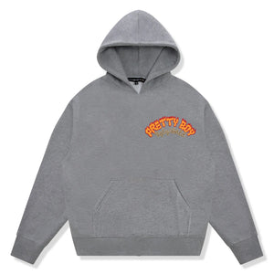 Pretty Boy Ugly World Fire Grey Hoodie