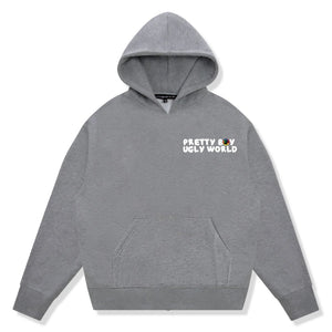 Pretty Boy Ugly World Grey Hoodie