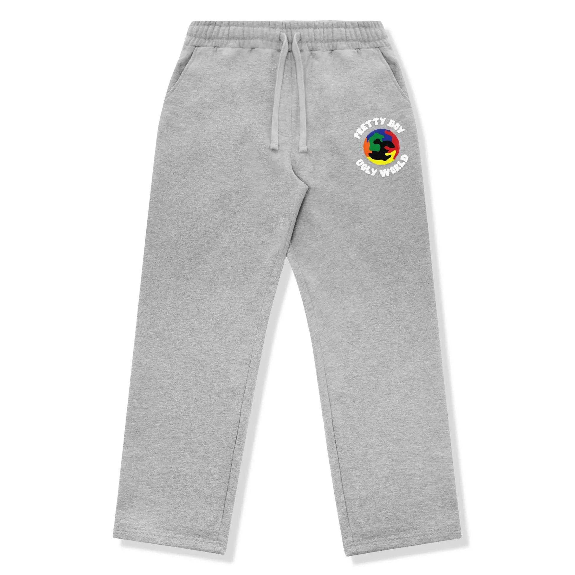 Pretty Boy Ugly World Grey Sweatpants