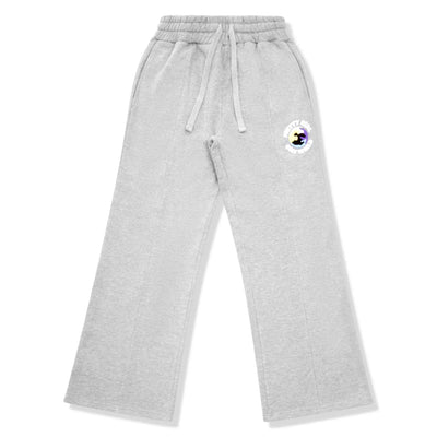 Pretty Girl Ugly World Pleated Grey Sweatpants (W)
