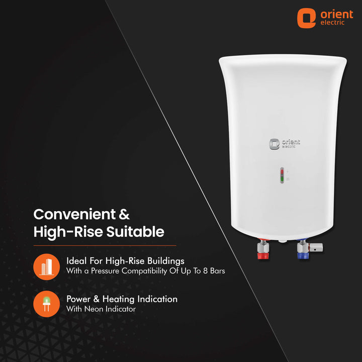 Primus 3L Instant Water Heater (Geyser) White | Kitchen Water Heater