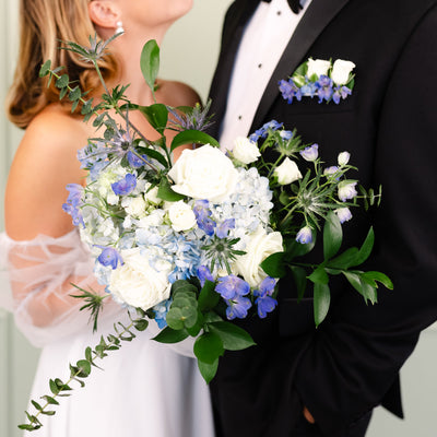 Hydrangea Hues Styled Wedding